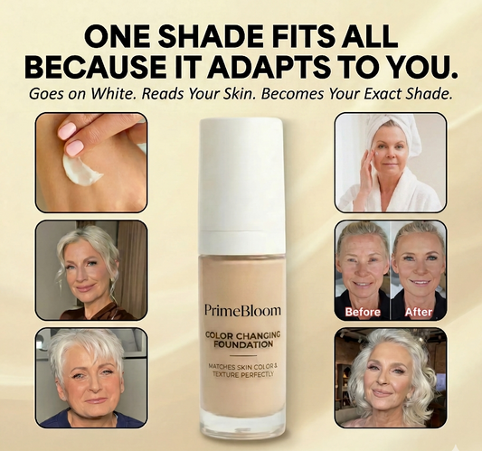 PrimeBloom - Color Changing Foundation