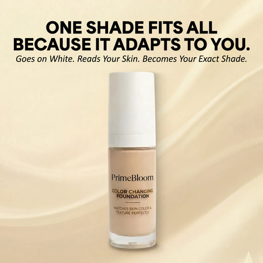 PrimeBloom - Color Changing Foundation